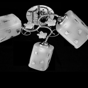 Люстра стельова Sirius Ю 7010/3 на 3 плафона