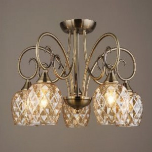 Люстра стельова Sirius В С1203/5 на 5 плафонів