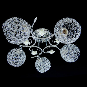 Люстра стельова Sirius Ю 6295/5 на 5 плафонів