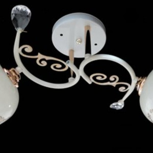 Люстра стельова Sirius Ю 7323/2 на 2 плафона