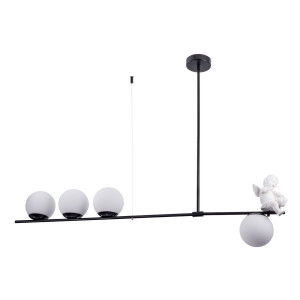 Галогенова люстра Sirius Ш 1347/4 BLACK