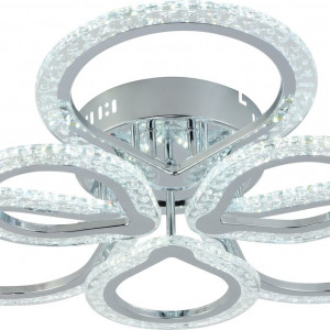 Люстра світлодіодна акрілова Sirius LI8422/3+3 CR 116W