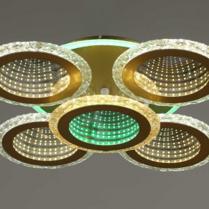 Люстра світлодіодна акрілова Sirius B S2090/4+1