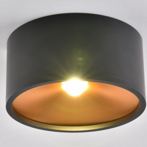 Точковий світильник Sirius RT448 BK+GD