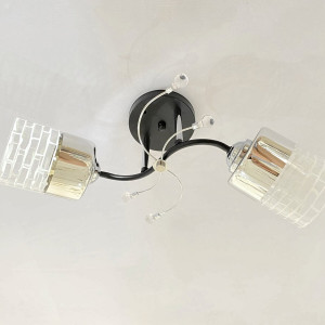 Люстра стельова Sirius 6594/2 на 2 плафона