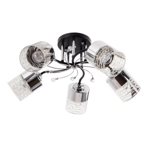 Люстра стельова Sirius 6594/5 на 5 плафонів