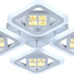 Люстра світлодіодна акрілова Sirius LI8859/4B WH (120W)