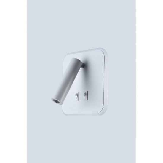 Бра світлодіодне настінне Sirius 8906S біле  фото № 2