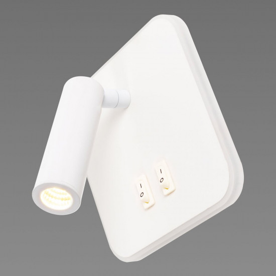 Бра світлодіодне настінне Sirius 8906S біле  фото № 7