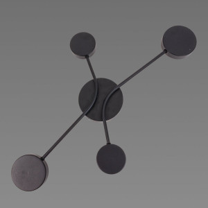 Бра настінне світлодіодне Sirius 8918-4 чорний