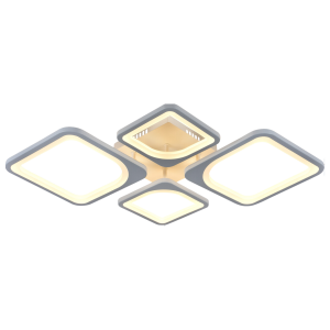 Люстра світлодіодна акрилова Sirius MX10005/2+2 WH (112W)