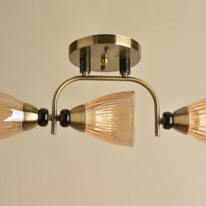 Люстра стельова Sirius Л 8083/3А на 3 плафони