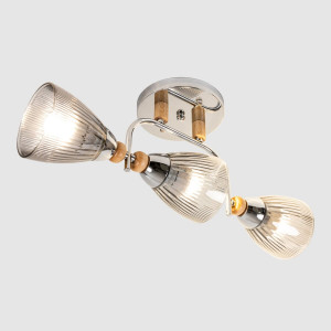 Люстра стельова Sirius Л 8084/3А на 3 плафони