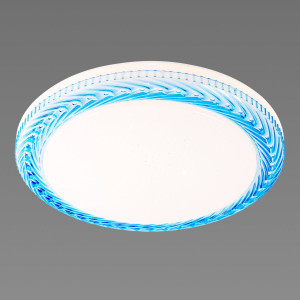 Світлодіодна смарт люстра Sirius GLX-1867 48W (Clea Blue)