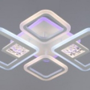 Люстра світлодіодна акрилова Sirius B YH626/2+2