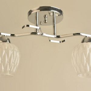 Люстра стельова Sirius Л 8139/2A CR