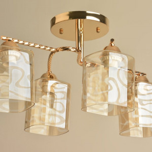 Люстра стельова Sirius Л 8123/4А FG