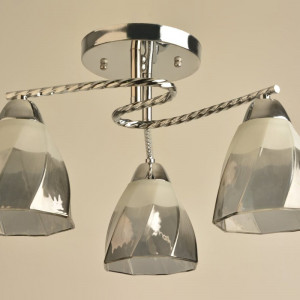 Люстра стельова Sirius Л 8124/3 CR