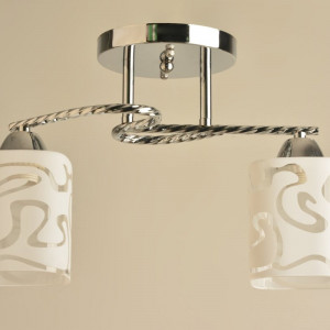 Люстра стельова Sirius Л 8124/2А CR