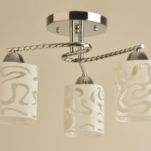 Люстра стельвова Sirius Л 8124/3А CR