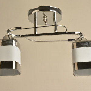 Люстра стельова Sirius Л 8105/2А CR на 2 плафони