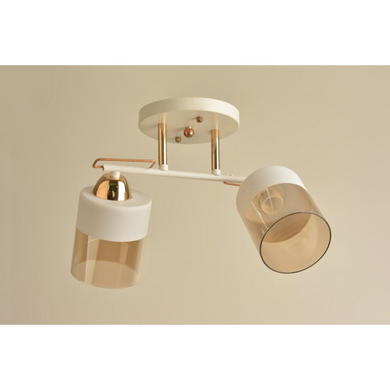 Люстра стельова Sirius Л 8100/2А WT+FG  фото № 4