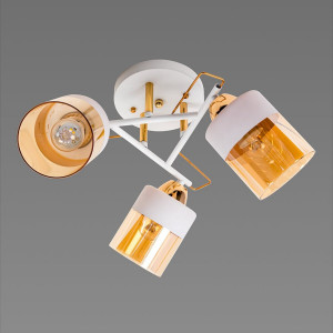 Люстра стельова Sirius Л 8100/3А WT+FG