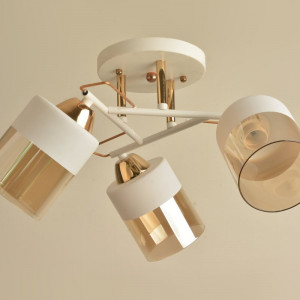 Люстра стельова Sirius Л 8100/3А WT+FG