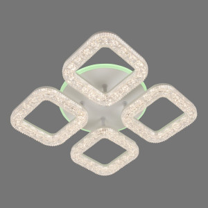 Люстра світлодіодна акрилова Sirius B YH773/4 WT