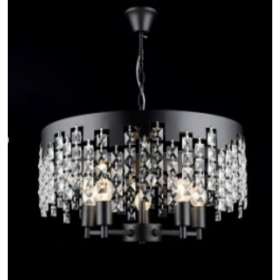 Люста кришталева Sirius B S2299/5 на 5 лампочок  фото № 2