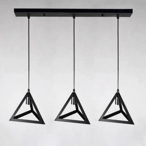 Люстра підвісна в стилі лофт Sirius TY-5205-3 BK
