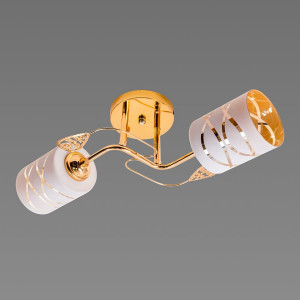 Люстра декоративна Sirius Ю 6764А/2 FG на 2 плафони