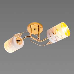 Люстра декоративна Sirius Ю 6764А/2 FG на 2 плафони