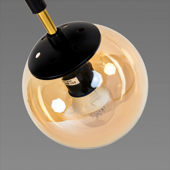 Люстра декоративна Sirius Л 7993/5A BK+COPPER Зображення №4 Люстра декоративна Sirius Л 7993/5A BK+COPPER фото № 4