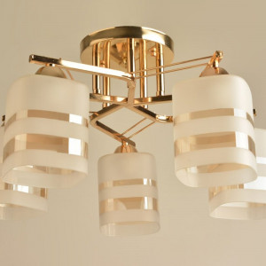 Люстра стельова Sirius Л 8158/5A FG