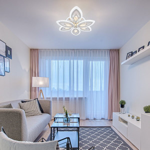 Люстра світлодіодна акрилова Sirius 77527/3+3