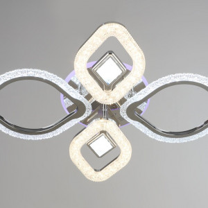 Люстра світлодіодна акрилова Sirius B YH890/2+2 CH