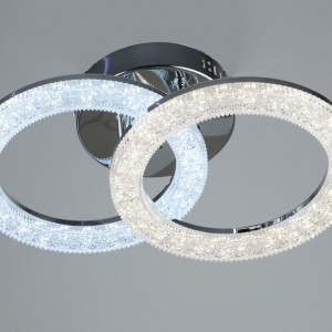 Люстра світлодіодна Sirius B YH893/2 CH