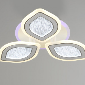 Люстра світлодіодна акрилова Sirius B YH902/3 WT