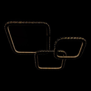 Люсстра світлодіодна акрилова Sirius B YH917/3 BK