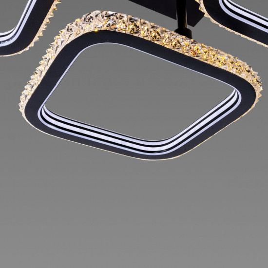 Люстра світлодіодна акрилова Sirius B YH917/4A BK  фото № 7