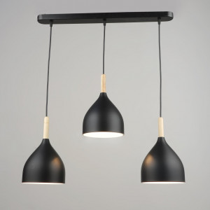 Люстра підвісна Sirius B N5656/3H BK