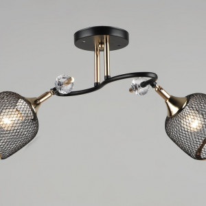 Люстра декоративна Sirius B N5672/2 BK+FGD