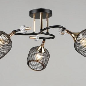 Люстра декоративна Sirius B N5672/3 BK+FGD