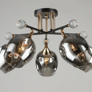 Люстра в стилі лофт Sirius N5738/5 на 5 плафонів
