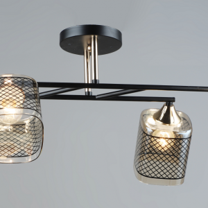 Люстра декоративна Sirius B A4130/4 BK+FGD