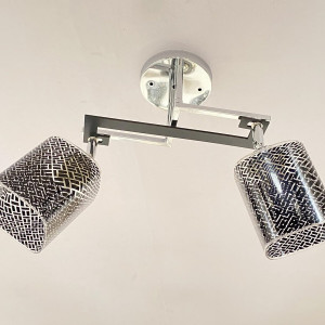 Люстра декоративна Sirius Ю 6779В/2 на 2 плафони