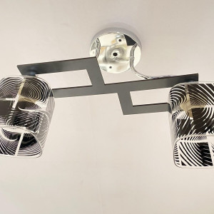 Люстра декоративна Sirius Ю 6786В/2 на 2 плафони