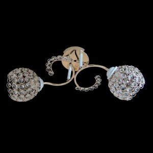 Люстра декоративна Sirius Ю 9849А/2 на 2 плафони