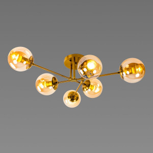 Люстра декоративна Sirius Л 7923/6 COPPER